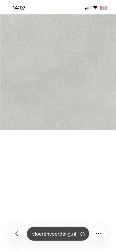 Tegel Laminaat Licht Grijs Beton Look, Kunststof, 50 tot 150 cm, Nieuw, Ophalen of Verzenden