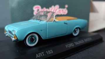Ford Taunus Badewane cabrio 1:43 Detailcars Pol beschikbaar voor biedingen