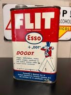 Esso Flit olieblik, Verzamelen, Blikken, Ophalen of Verzenden, Gebruikt, Overige