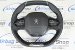 Stuur + airbag leder Peugeot 5008 (2016-heden), Gebruikt, Ophalen of Verzenden