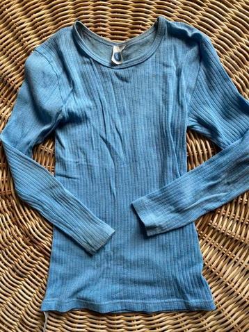 Fijne graag gedragen longsleeve Cosilana mt 140 katoen/wol beschikbaar voor biedingen