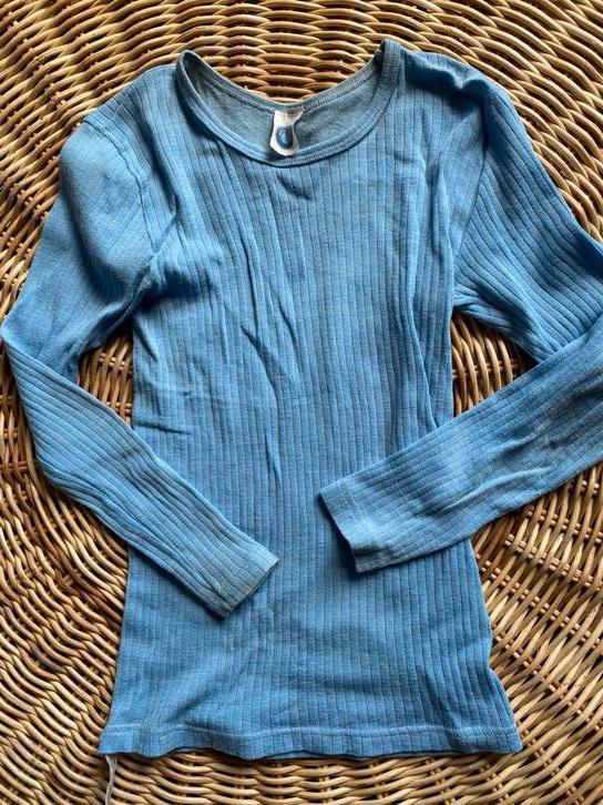 Fijne graag gedragen longsleeve Cosilana mt 140 katoen/wol, Kinderen en Baby's, Kinderkleding | Maat 140, Gebruikt, Jongen of Meisje