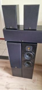 Vintage Monitor Audio cinema set boxen, Audio, Tv en Foto, Luidsprekers, Gebruikt, Surroundset zonder subwoofer, 120 watt of meer