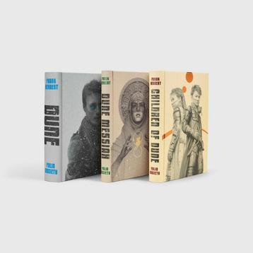 Folio Society Dune / Dune Messiah / Children of Dune [3 dele beschikbaar voor biedingen
