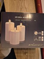 Led kaarsen oplaadbaar, Ophalen of Verzenden, Nieuw, Metaal of Aluminium, Led