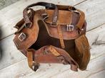 Vintage Gereedschaptas Leer, Overige merken, Gebruikt, Minder dan 30 cm, Verzenden