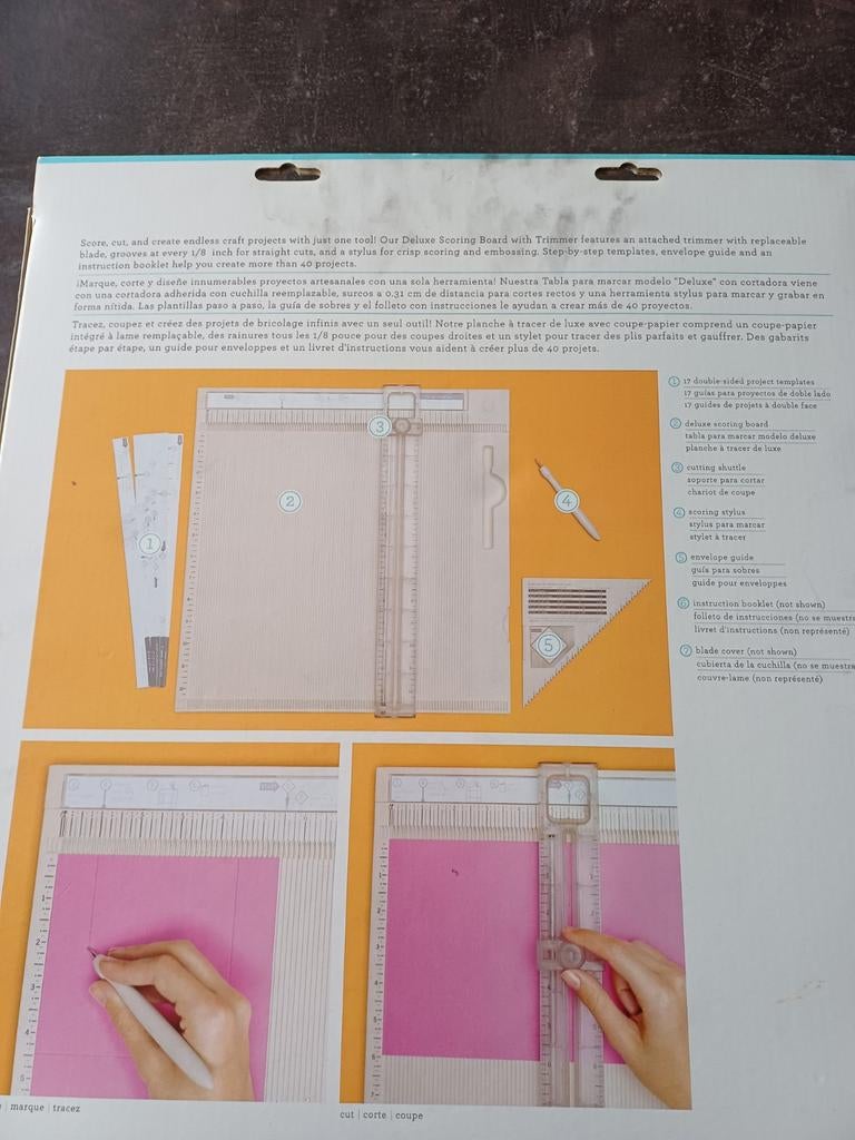 Martha Stewart deluxe scoring board, Ophalen of Verzenden, Zo goed als nieuw, Overige merken