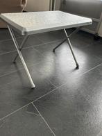 camping, krukjes 2x en een opklap bijzettafeltje, Ophalen, Zo goed als nieuw