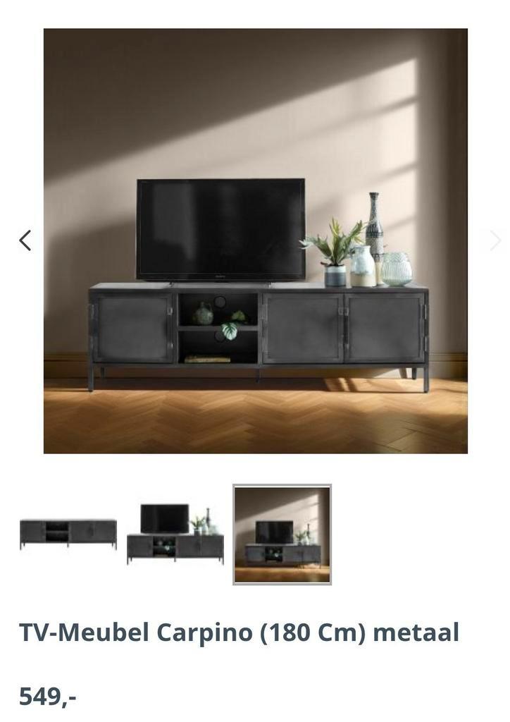 TV Dressoir Pronto Wonen, Huis en Inrichting, Kasten | Televisiemeubels, Gebruikt, Minder dan 100 cm, 150 tot 200 cm, 25 tot 50 cm