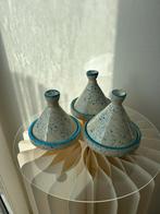 Handgemaakte Marokkaanse mini-tajines - ongebruikt - 3x, Ophalen of Verzenden, Nieuw