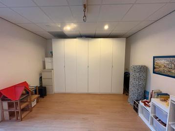 3 witte IKEA kasten met deuren - 100x60x230 cm - afbeelding 1