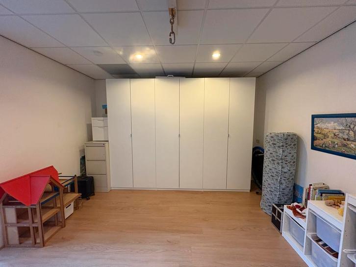 3 witte IKEA kasten met deuren - 100x60x230 cm, Huis en Inrichting, Kasten | Kledingkasten, Gebruikt, 200 cm of meer, 50 tot 100 cm