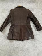 Leren damesjas, Kleding | Dames, Jassen | Zomer, Bruin, Ophalen of Verzenden, Gedragen, Maat 38/40 (M)