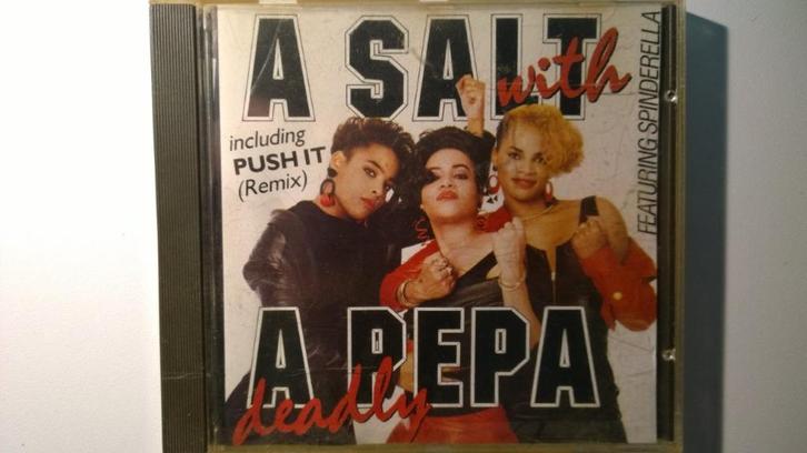 Salt-N-Pepa Featuring Spinderella - A Salt With A Deadly Pep, Cd's en Dvd's, Cd's | Hiphop en Rap, Zo goed als nieuw, 1985 tot 2000