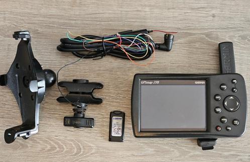 Garmin GPSmap 278C met motorhouder, 512MB kaart en nwe accu, Motoren, Accessoires | Navigatiesystemen, Gebruikt, Verzenden