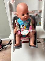 Baby Born fietsstoeltje, Kinderen en Baby's, Speelgoed | Poppen, Ophalen of Verzenden, Gebruikt, Babypop