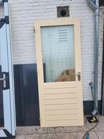 Balkondeur 211.5 x 87 cm, Doe-het-zelf en Verbouw, Deuren en Horren, Gebruikt, 80 tot 100 cm, Ophalen of Verzenden, Buitendeur