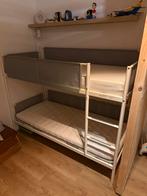 Mooi Ikea vitval stapelbed! 90x200 + wolk nachtlampje, Ophalen, 90 cm, Tweepersoons, Zo goed als nieuw