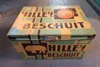 Antiek winkel voorraad blik Hille`s beschuit 42 x 30 x 26 cm, Antiek en Kunst, Ophalen