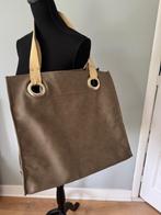 z.g.a.n. bruine grote shopper met schouderbanden, Ophalen of Verzenden, Zo goed als nieuw, Bruin, Shopper