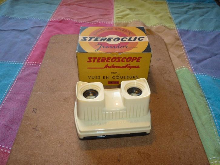 Vintage Stereoscope Automatique Stereofilms in goede staat, Antiek en Kunst, Antiek | Speelgoed, Ophalen of Verzenden