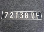 Oude kentekenplaat Frankrijk nummerbord Nummerplaat License, Verzamelen, Ophalen of Verzenden, Gebruikt, Auto's