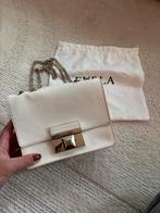 Metropolis furla creme beige goud crossbody, Ophalen of Verzenden, Gebruikt, Beige, Schoudertasje