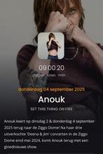 Anouk 2x kaarten ziggodome, Twee personen