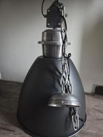 Industrieele hanglamp, Ophalen, Indistrueele hanglamp, Zo goed als nieuw, Metaal