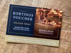 Voucher sauna, Twee personen, Kortingsbon, Spa of Sauna