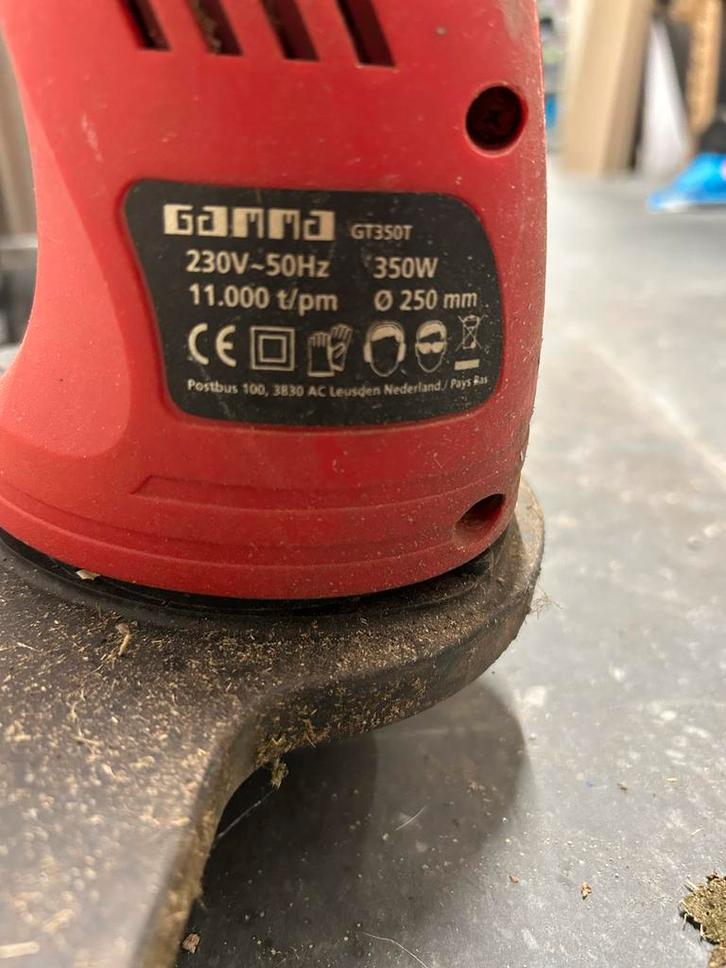 Elektrische Kantenmaaier - Gamma GT350T, Tuin en Terras, Grastrimmers, Gebruikt, Elektrisch, 10 tot 30 cm, Ophalen