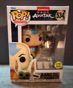 534 Aang With Momo Glow In The Dark Avatar Funko Pop, Ophalen of Verzenden, Zo goed als nieuw