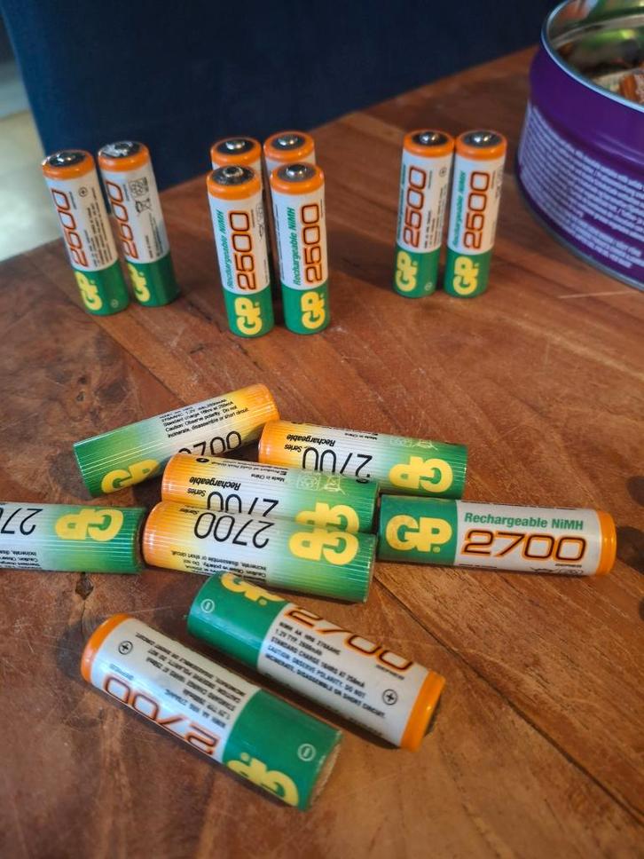 batterij lader, oplaadbare batterijen, Audio, Tv en Foto, Accu's en Batterijen, Gebruikt, Oplaadbaar, Ophalen of Verzenden