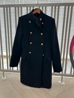 Zara Winterjas Donkerblauw - Maat M, Kleding | Dames, Jassen | Winter, Ophalen of Verzenden, Zo goed als nieuw, Maat 38/40 (M)