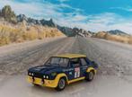 1:43 Fiat 131 Abarth #5; Rally de Maroq 1976; Solido :#54, Hobby en Vrije tijd, Modelauto's | 1:43, Ophalen of Verzenden, Gebruikt