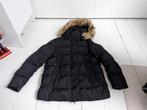 Zwarte winterjas van Usha, Maat 38/40 (M), Zwart, Usha, Ophalen of Verzenden