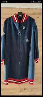 Jas, lange bomberjack L/Xl, Ophalen of Verzenden, Nieuw, Blauw