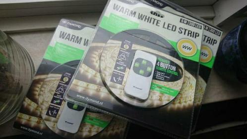 LED-Verlichting Dynamo strips met afstandsbediening. NIEUW, Huis en Inrichting, Lampen | Hanglampen, Nieuw, 75 cm of meer, Glas