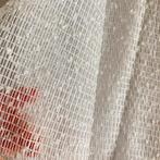 50%stof korting witte boucle inbetweens, 200 cm of meer, Wit, Nieuw, Ophalen of Verzenden