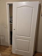 Partij nette opdekdeuren 2 stuks, Doe-het-zelf en Verbouw, Deuren en Horren, Ophalen, Gebruikt, 80 tot 100 cm, Binnendeur