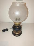 Olielamp  elektrisch van Gelria- Rein Zinn, Gebruikt, Klassiek, Ophalen of Verzenden, Minder dan 100 cm