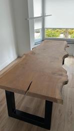 Boomstam tafel, eettafel 250cm, Huis en Inrichting, Tafels | Eettafels, Ophalen, 200 cm of meer, 50 tot 100 cm, Zo goed als nieuw