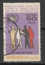 Pakistan 1971 Rassengelijkheid anti discriminatie, Postzegels en Munten, Postzegels | Azië, Verzenden, Zuid-Azië, Gestempeld