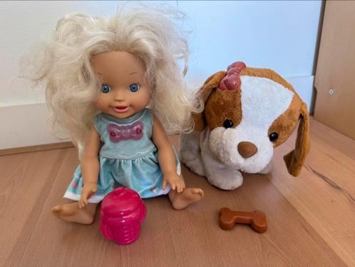 Suzy en haar puppyvriendje, Kinderen en Baby's, Speelgoed | Poppen, Zo goed als nieuw, Ophalen