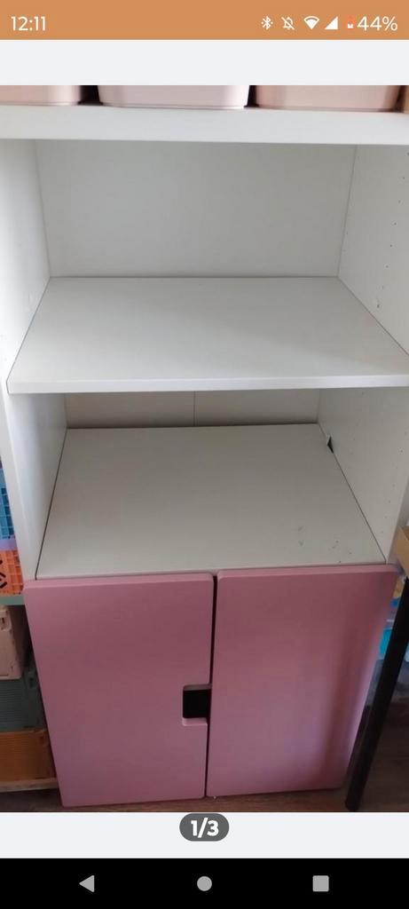 Stuva kast roze ikea, Huis en Inrichting, Kasten | Roldeurkasten en Archiefkasten, Gebruikt, 25 tot 50 cm, Ophalen