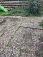 Grindtegels, Tuin en Terras, Ophalen, Gebruikt, 10 m² of meer, Terrastegels