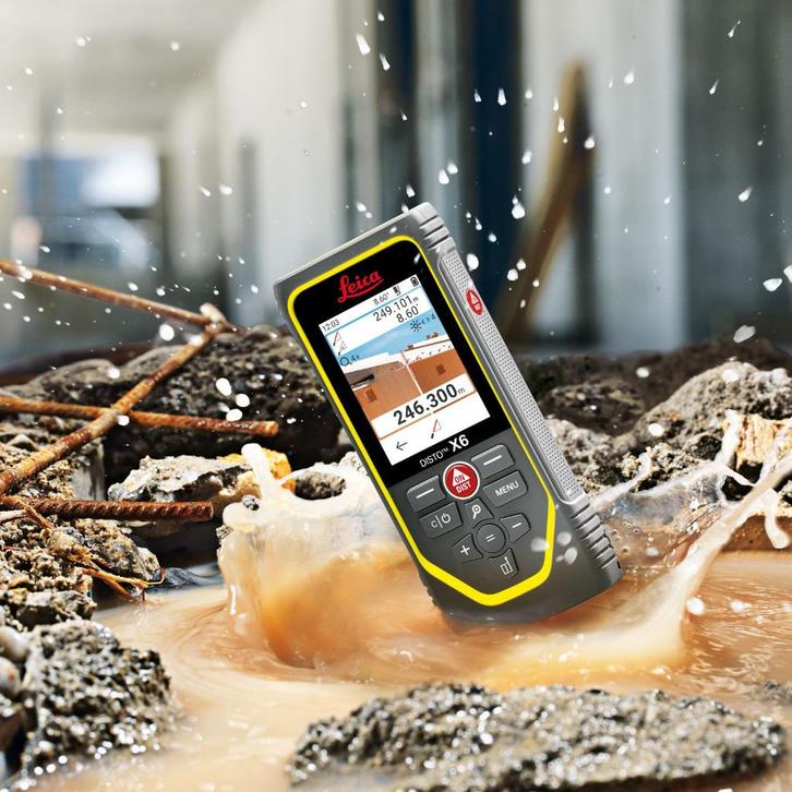 Leica DISTO X6 IP65 Camera Bluetooth 250 meter Laser meter, Doe-het-zelf en Verbouw, Meetapparatuur, Nieuw, Afstand, Ophalen of Verzenden