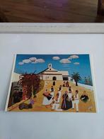 IBIZA. SYLVIA HUBER. 1974, Antiek en Kunst, Kunst | Litho's en Zeefdrukken, Ophalen of Verzenden