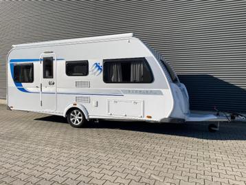 Topstaat Luxe Knaus Sudwind 500 EU Mover Langsbedden Extras beschikbaar voor biedingen