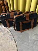 2 Samsonite Koffers van canvas, Overige materialen, Gebruikt, 50 tot 60 cm, Slot